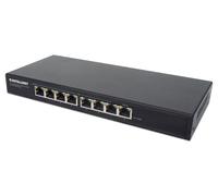 Intellinet Switch PoE+ Gigabit Ethernet a 8 porte con passthrough PoE