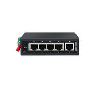 Switch POE Gigabit industriale 5/6 porte 100/1000 Base-T DIN IP30 Switch Ethernet di rete Protezione contro i fulmini Max BT90W (Color : ZX500-SW1050)