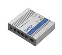 Teltonika TSW101 | PoE+ Switch | 5x RJ45 1000Mb/s, 4x PoE+, 60W