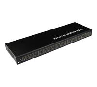 Switch PremiumCord 16 porte HDMI 1.4a modello khsplit16b con alimentatore esterno