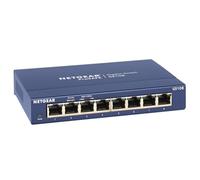 NETGEAR GS108GE switch di rete Non gestito Gigabit Ethernet (10/100/1000) Blu