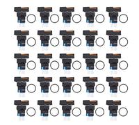 Switch pulsante - Materiale ABS a fiamma durevole con contatti d'argento scorrevole per auto -pulizia per una connessione elettrica affibile in automazione e progetti fai - -te (type 2)