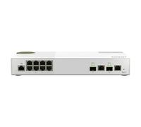 QNAP QSW-M2108-2C switch di rete Gestito L2 2.5G Ethernet (100/1000/2500) Grigio, Bianco [QSW-M2108-2C]