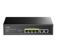 CUDY SWITCH RETE 6 PORTE 10/100 2 POE 32W (FS1006P)**PUOI PAGARE ANCHE ALLA CONSEGNA!!!**