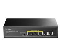 SWITCH RETE 6 PORTE 10/100 2 POE 32W (FS1006P)