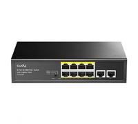SWITCH RETE 8 PORTE POE + 2 PORTE UPLINK 10/100MBPS 120W (FS1010P)