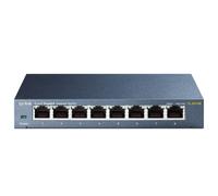 TP-Link TL-SG108 Non gestito Gigabit Ethernet (10/100/1000) Nero