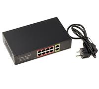 Switch Rete Gigabit Ethernet 8 Porte RJ45 10/100/1000 Mbps Industriale