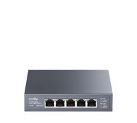 Cudy HS105 Switch Ethernet, 5 Porte Ethernet RJ45 Da 2,5 Gbps, Rilevamento Loop, Risparmio Energetico 802.3az, Montaggio A Parete/Da Tavolo
