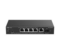 Switch Ruijie Reyee RG-ES206GC-P MultiGigabit 5x2.5G PoE+ 1xSFP+ 10Gbps Cloud