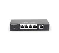 Ruijie Switch PoE gestito RG-ES205GC-P 5 porte Gigabit (4 PoE/PoE+, 54W, L2)