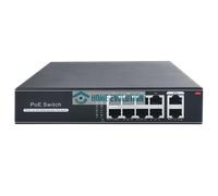 Switch Safire 10/100/1000 gigabit per videosorveglianza SW1008POE-G-120-E