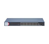Switch Smart Managed Hikvision DS-3E1526P-EI | 24 Porte Gigabit PoE (370W) + 2 U