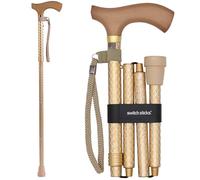Switch Sticks 702-2000-5202 Bastone da Passeggio, Oro
