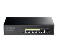 Switch Strong SW5011POE+ 6 Porte Gigabit PoE+ VLAN SFP Desktop