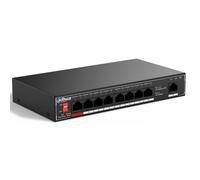 Switch Switch desktop non gestito Dahua Dhsf1009p a 9 porte con Poe a 8 porte