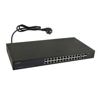 SWITCH SWITCH DI RETE 28 PORTE 24X POE, 2X UPLINK SF124