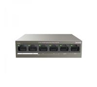 SWITCH TENDA TEF1106P-4-63W 6P LAN DESKTOP 4P FE(PoE)+2P FE(Data+NVR)