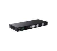 SWITCH TENDA TEG1120P-16-150W 18P GE+2SFP con 16P PoE 150W Power Consumption 30W