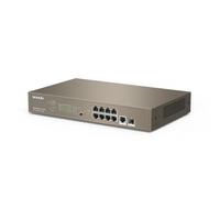 SWITCH TENDA TEG5310P-8-150W m9P LAN GIGABIT DESKTOP 10/100/1000M 8P POE 1P SFP LAYER 3 MANAGED Potenza PoE 150W