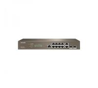 Switch tenda teg5312f 10p gigabit 10/100/1000 +2p sfp rackmount l3 managed