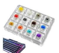 Switch Testing Station-Meccanical Key Sampler, Test 'asse | Interruttore da tastiera con posizioni etichettate per valutare il suono, la resistenza e la scrittura di risposte tra i marchi