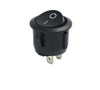 Switch Tipo circolare di 10 pezzi con lampada 3 PIN / 2 PIN Interruttore a bilanciere KCD1-105 Second e Third Gear con luce (Color : 20mm B 2 F 2 G)