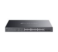 Switch TP-Link 24 porte Gigabit 4 SFP+ L2+ PoE++ gestito 500W Rack 1U