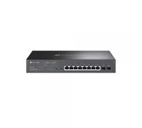TP-LINK TL-SG2210MP switch di rete Gigabit Ethernet (10/100/1000) Nero Supporto Power over Ethernet (PoE)