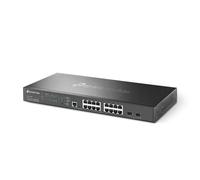 TP-Link Omada SG3218XP-M2 switch di rete Gestito L2+ 2.5G Ethernet (100/1000/2500) Supporto Power over (PoE) 1U Nero [SG3218XP-M2]