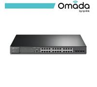 SWITCH TP-LINK SG3428MP 24P GIGABIT PoE L2 Managed incluse 4P SFP 802.3at/af 384W PoE power supply1U 19-inch rack-mountabl NEW
