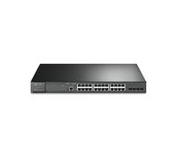 TP-Link Omada SG3428MP switch di rete Gestito L2+ Gigabit Ethernet (10/100/1000) Supporto Power over Ethernet (PoE) 1U Nero