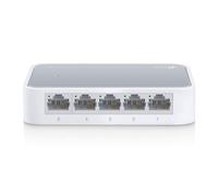TP-Link TL-SF1005D Switch Desktop, 5 Porte RJ45 10/100 Mbps, Plug & Play, Tecnologia Green Ethernet, Controllo di Flusso IEEE 802.3x, Contenitore di Plastica, Installazione Facile, Facile da Usare