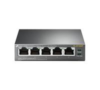 TPLINK TLSF1005P - Switch, 5 porte, Fast Ethernet, PoE