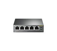 TPLINK TLSF1005P - Switch, 5 porte, Fast Ethernet, PoE
