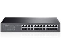SWITCH TP-LINK TL-SF1024D 24P LAN DESKTOP 10/100M MOUNTABLE RJ45 CASE ACCIAIO DA 13 POLLICI NEW