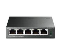 SWITCH TP-LINK TL-SG105PE 5P GIGABIT DESKTOP 10/100/1000Mbps RJ45 4P POE 802.3at/af 65W PoE Power NEW