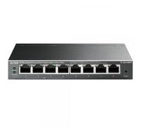 TP-LINK TL-SG108PE Non gestito Gigabit Ethernet (10/100/1000) Nero Supporto Power over Ethernet (PoE)