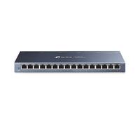 TP-Link TL-SG116 Switch 16 Porte Gigabit, 10/100/1000 Mbps, Plug & Play, Nessuna Configurazione Richiesta, Struttura in Acciaio