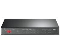 TP-Link TL-SG1210MP, Switch PoE Gigabit a 8 porte, 8 porte PoE+ a 123 W, con 2 porte Uplink Gigabit + 1 slot SFP combinato, Plug & Play, estendi, modalità di priorità e isolamento, protezione limitata