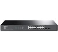 TP-Link TL-SG2218 | Jetstream 16 Port Gigabit Smart Managed Switch, 2 SFP Slots | Omada SDN Integrated | IPv6 | Static Routing | L2/L3/L4 QoS, IGMP & LAG |Limited Lifetime Protection