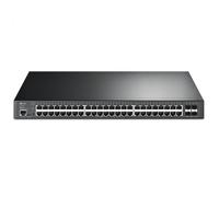 TP-Link Omada SG3452XP switch di rete Gestito L2+ Gigabit Ethernet (10/100/1000) Supporto Power over Ethernet (PoE) 1U Nero