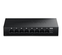 TRENDnet Switch a 8 porte 2.5G, TEG-S381, 8 porte RJ45 da 2,5 G, 40 Gps, conforme NDAA + TAA, splitter Ethernet