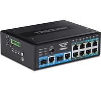 Trendnet TI-BG104 switch di rete Non gestito Gigabit Ethernet (10/100/1000) Supporto Power over (PoE) Nero [TI-BG104]