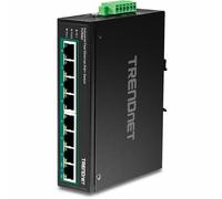 TRN TI-PE80 - Switch, 8 porte, Fast Ethernet, PoE+