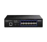 TRENDnet TL2-F7120 Switch gestito SFP+ Layer 2 10G a 12 porte, 12 porte SFP+ 10G, capacità di switching di 240 Gbps, supporta moduli in fibra SFP 10GBASE-X / 1000BASE-FX