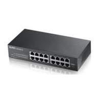 Switch Unmanaged 16 porte Gigabit design senza ventole Desktop/Rack - GS1100-16-EU0103F NEW