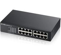Switch Unmanaged, 16 Porte Gigabit, Design Senza Ventole [GS1100-16 V3]