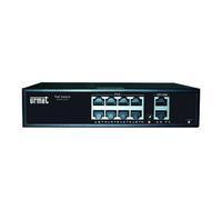 Switch Urmet 8 porte PoE 2 porte Uplink Ethernet 10/100m 3000/402