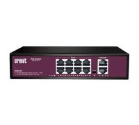 Switch Urmet Full gigabit 8 porte PoE + 2 porte Uplink 3000/451